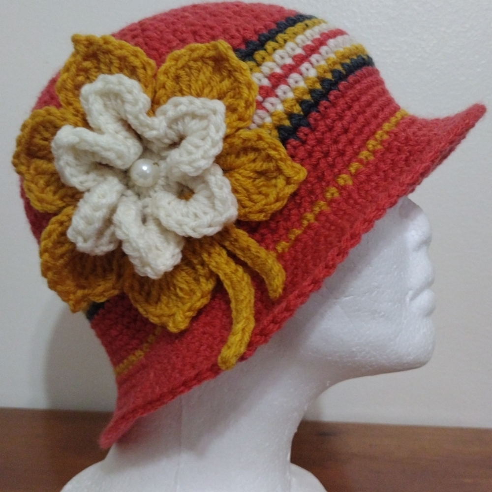 Handmade Crocheted  Hat